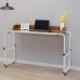 MSW Multifunctional Over Bed Table Adjustable Laptop Desk Standing Work Station Height Width Adjustable